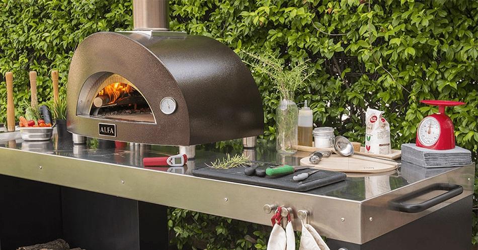 outdoor propane pizza oven